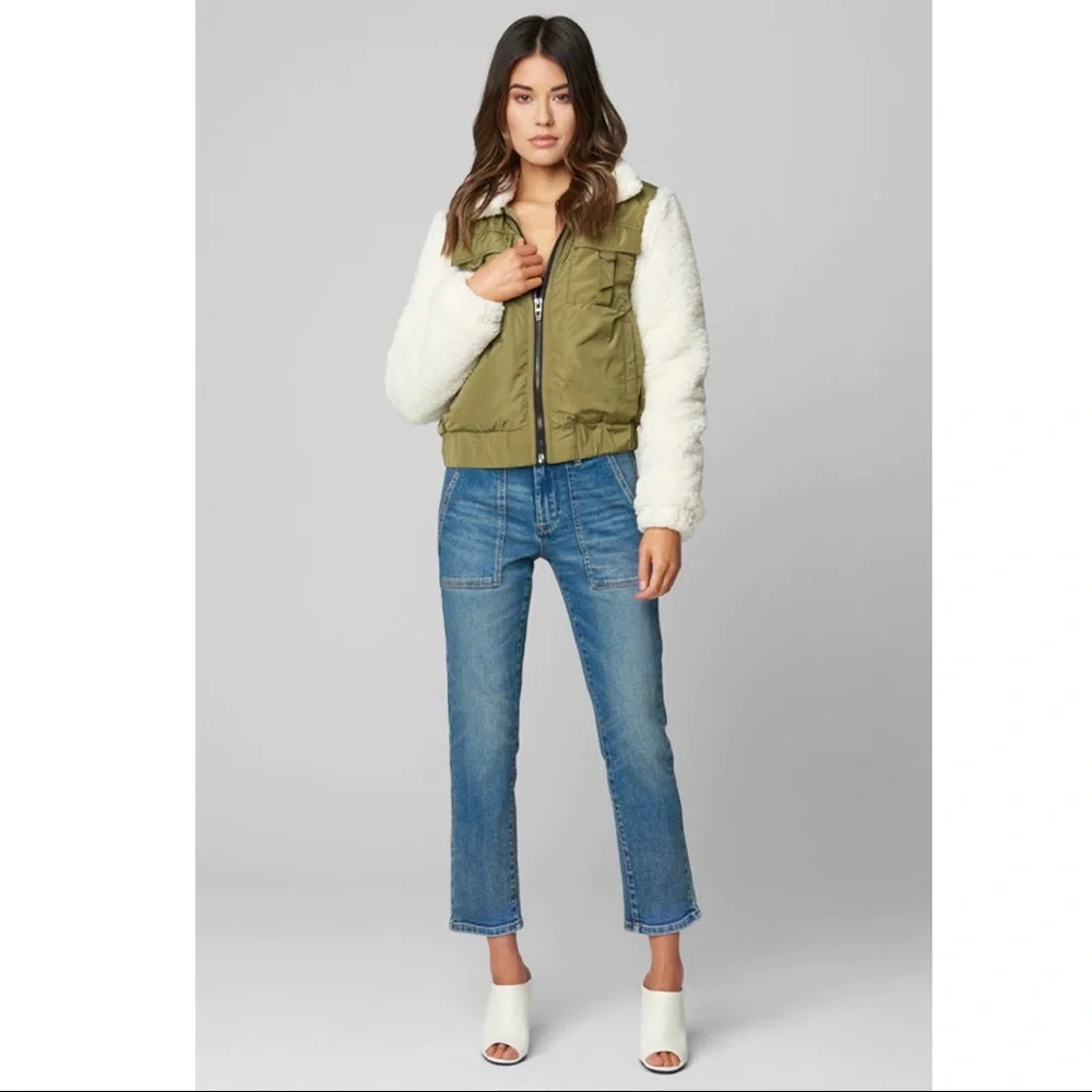 BLANK NYC Bomber Style Sherpa Jacket - Picture 5 of 10